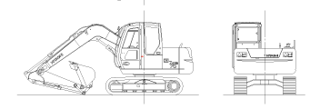 いろいろなcad素材 建設機械